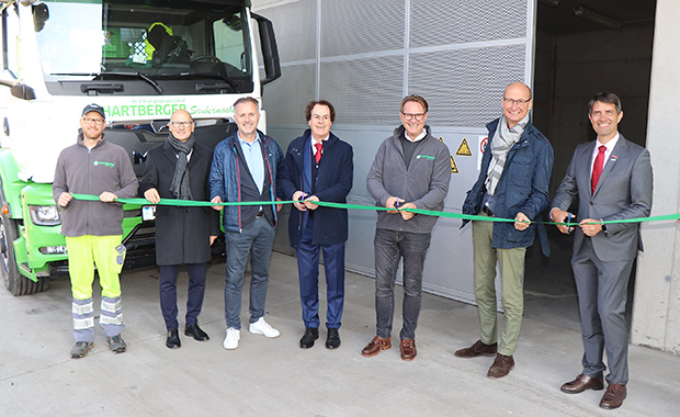 Eröffnung Halle gefährliche Abfälle Hartberger Saubermacher